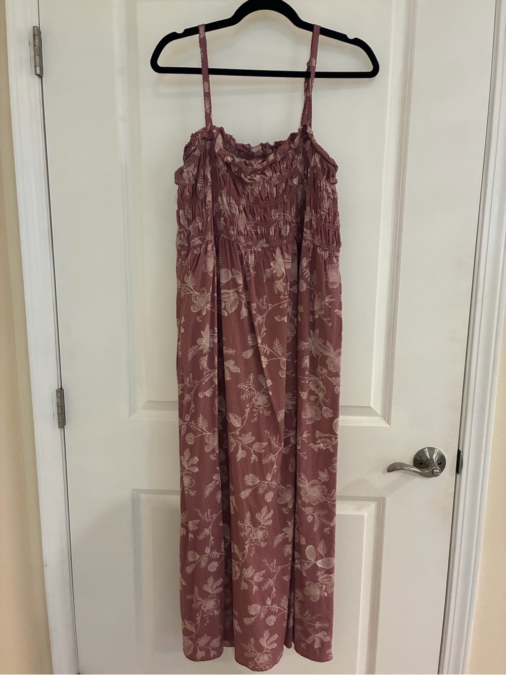 Universal Thread Dusty Rose Floral Maxi Dress